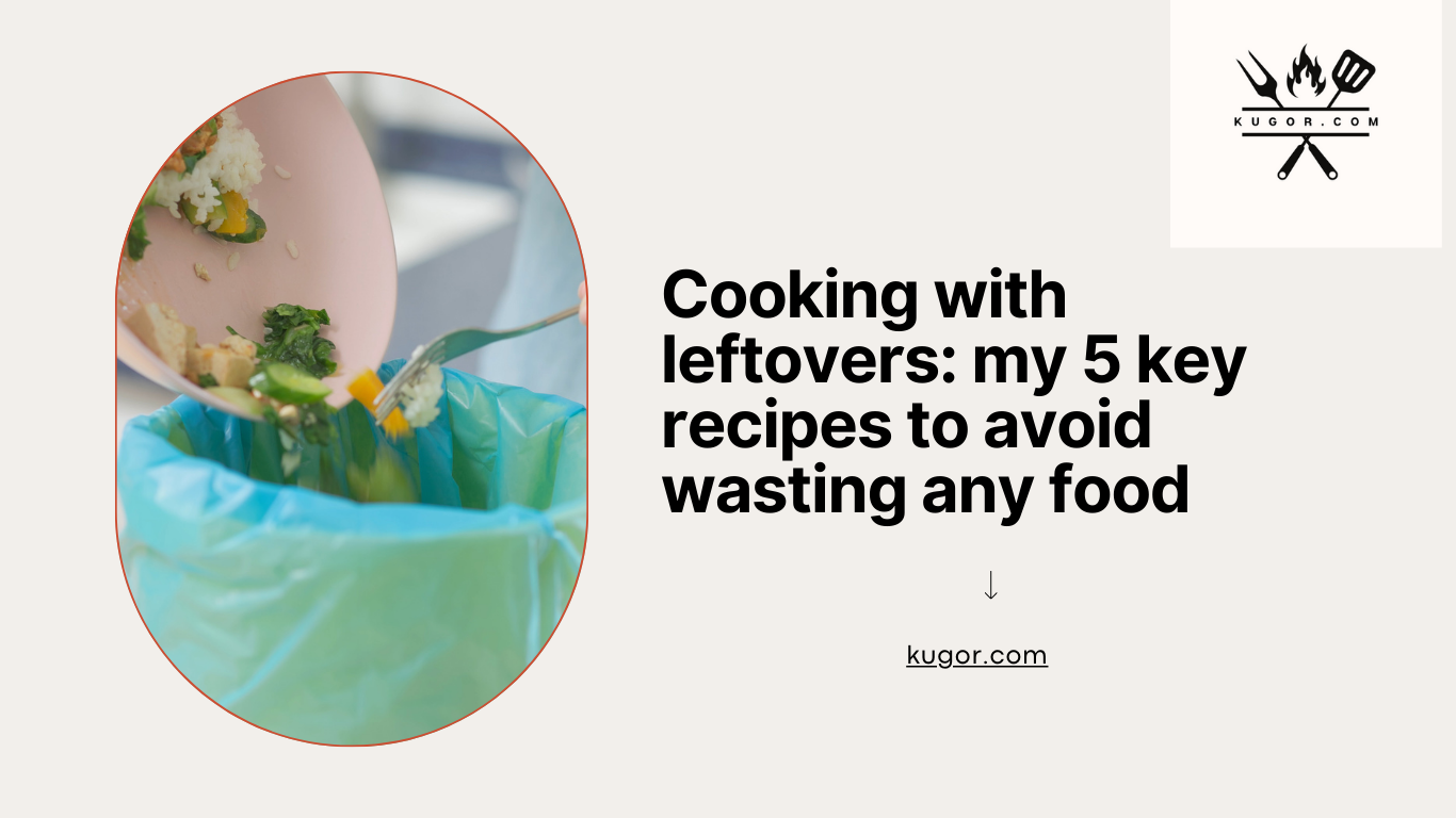 Cooking with leftovers: my 5 key recipes to avoid wasting any food